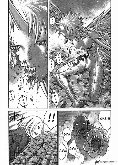 Detailed drawings in Claymore