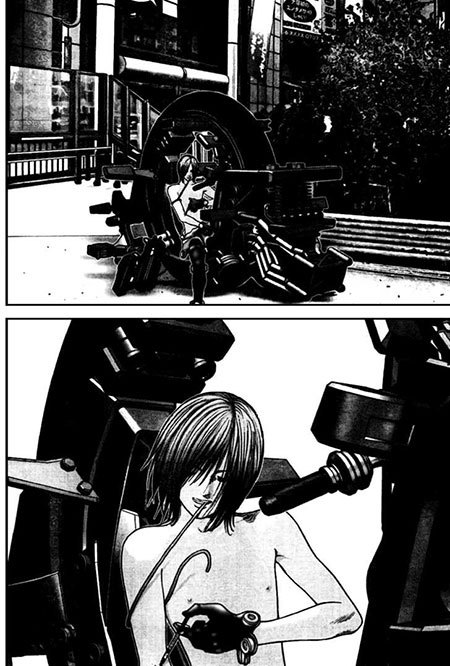 Drug addicts and rapists in Gantz