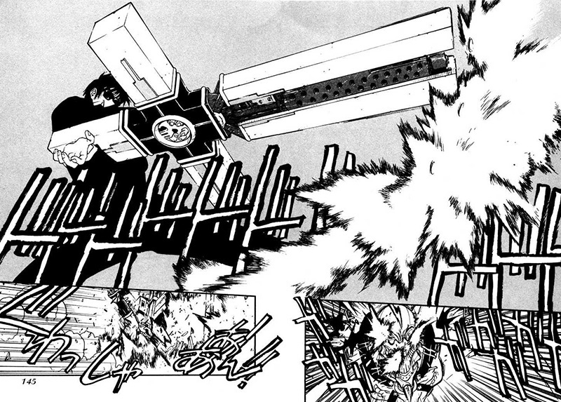 Nicholas D. Wolfwood fighting