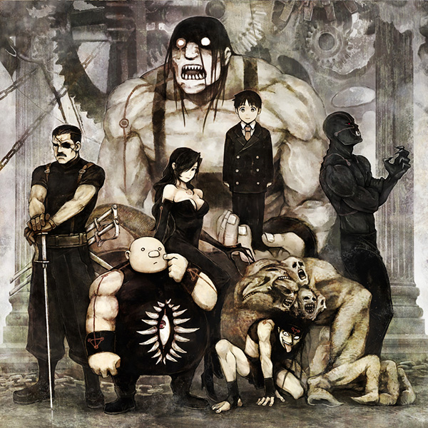 The characters in Fullmetal Alchemist