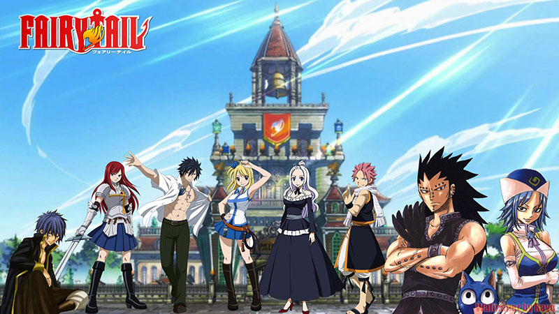 The illustration from Fairy Tail 2