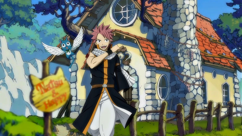 The illustration from Fairy Tail 4