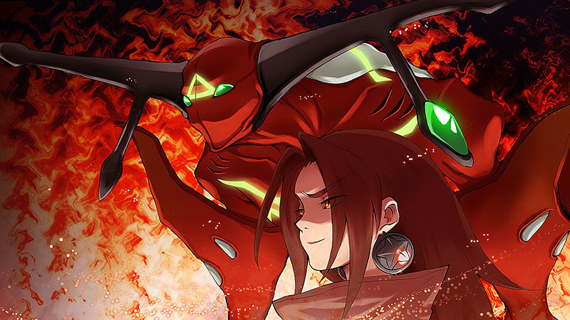 The illustration from Shaman King 3