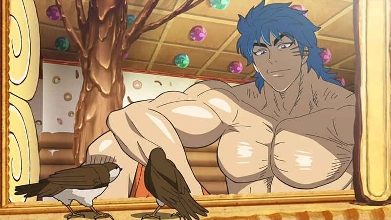 The illustration from Toriko 1