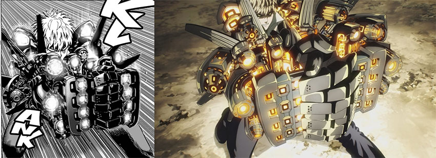 Genos in Manga and Anime (One Punch Man character)