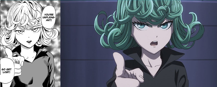 Tatsumaki in Manga and Anime (One Punch Man character)