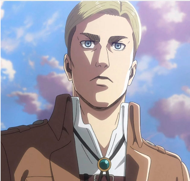 Sexiest Male Characters in Attack on Titan. Erwin Smith